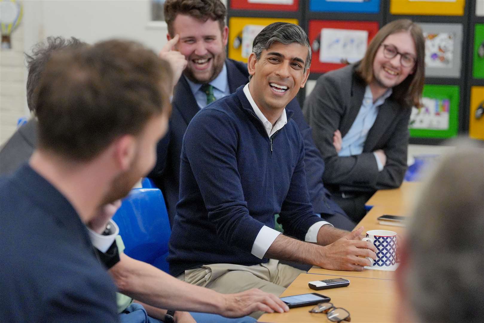 The Prime Minister told reporters he is fully responsible for Thursday’s election result as ‘the leader of the party’ (Jonathan Brady/PA)