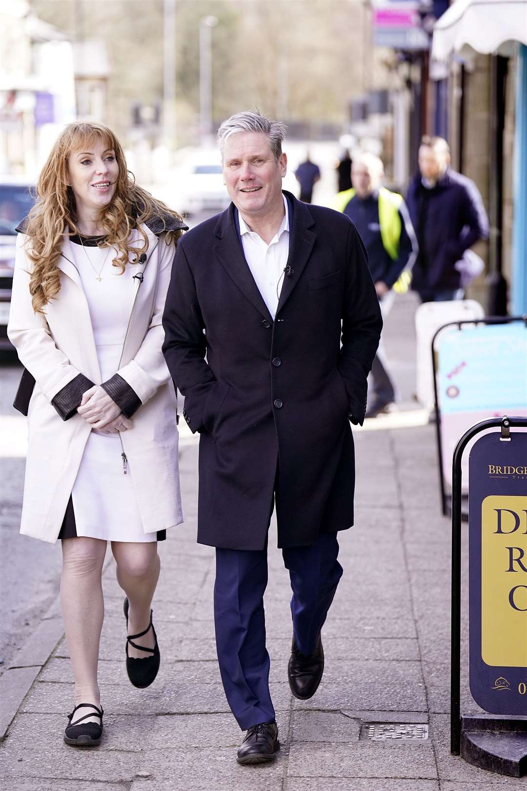 Angela Rayner and Sir Keir Starmer (Danny Lawson/PA)