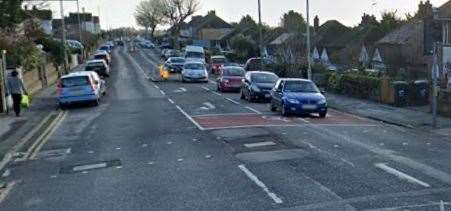 Margte Road, Ramsgate, where the assault is said to have happened. Google street view (53843808)