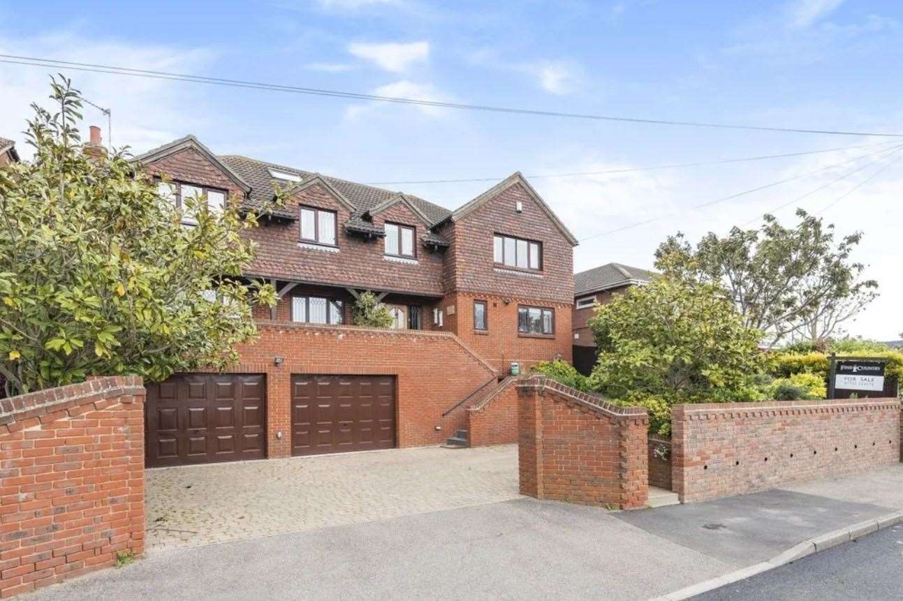 The six-bed detached house in Queenborough Drive, Minster-on-Sea. Picture: Zoopla / Fine & Country