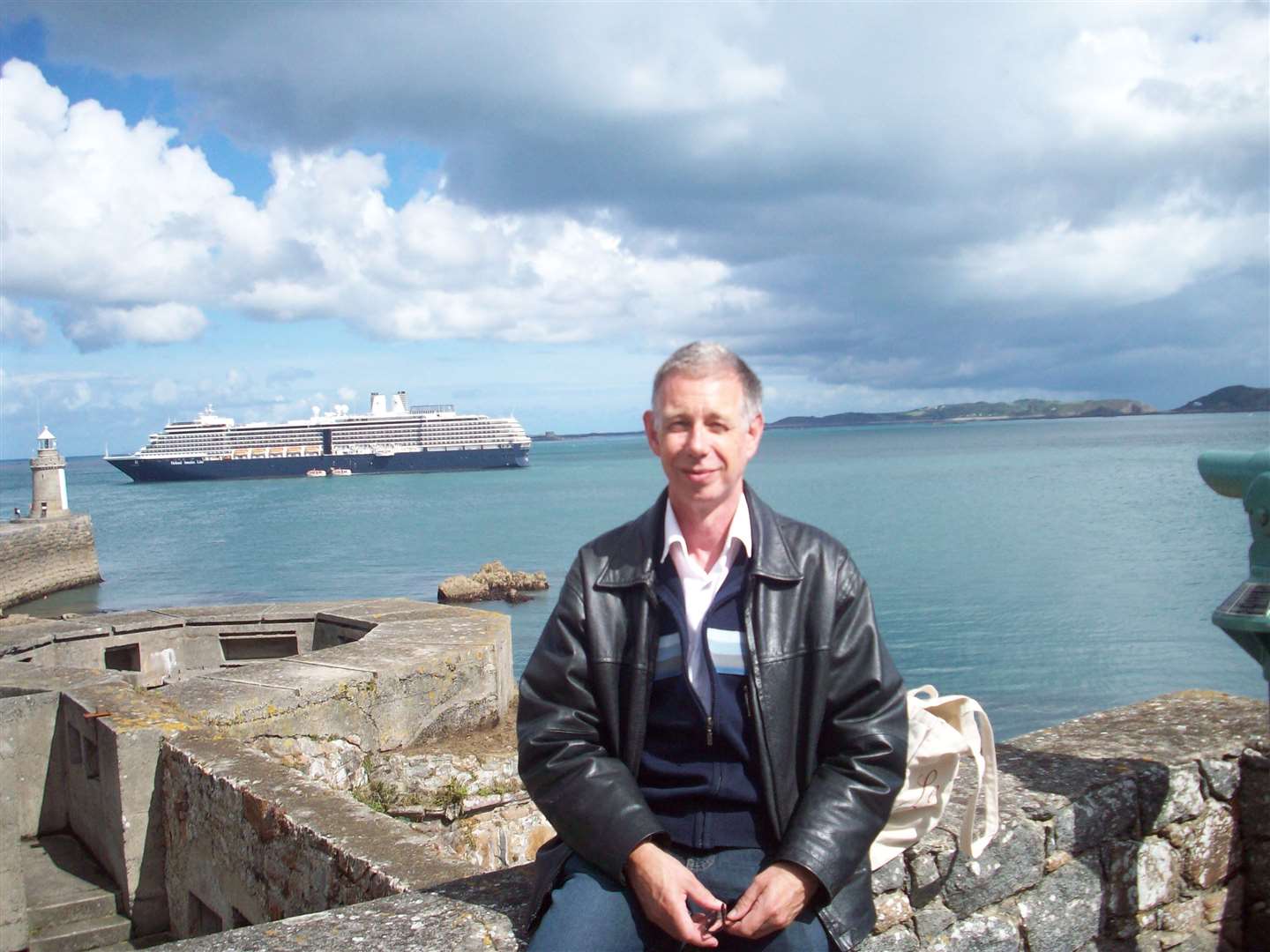 Maritime enthusiast Dave Walton