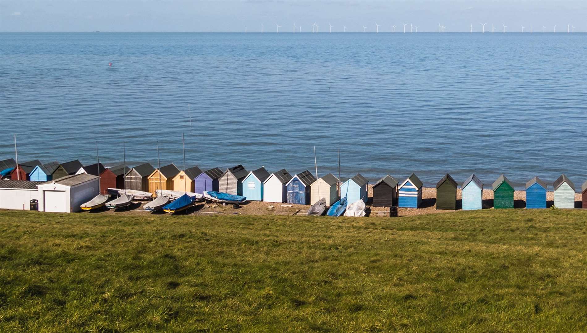 A total of 94 beach huts will be erected across two sites on the Herne Bay coast