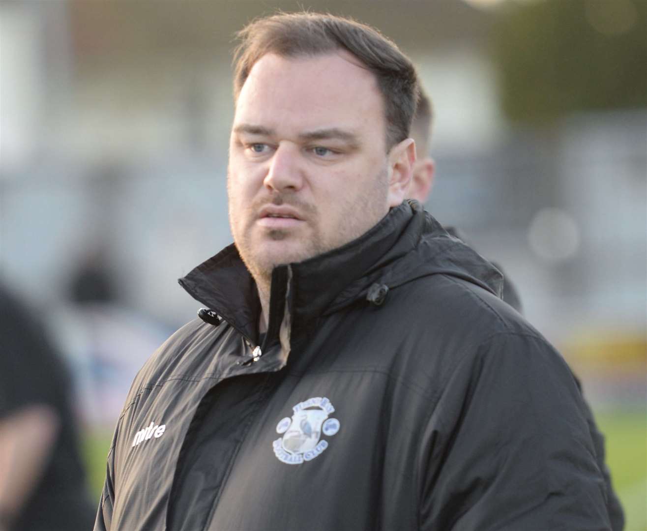 Herne Bay manager Ben Smith Picture: Chris Davey