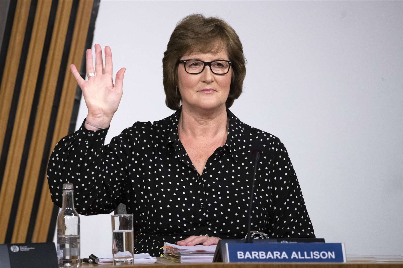 Barbara Allison is due to appear before the committee again on Tuesday (Jane Barlow/PA)