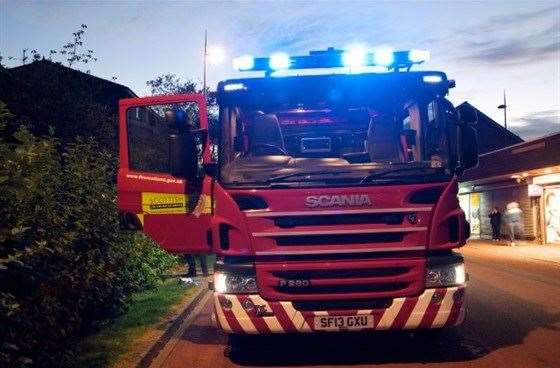 Flat fire in Ebbsfleet Walk, Northfleet in Gravesend