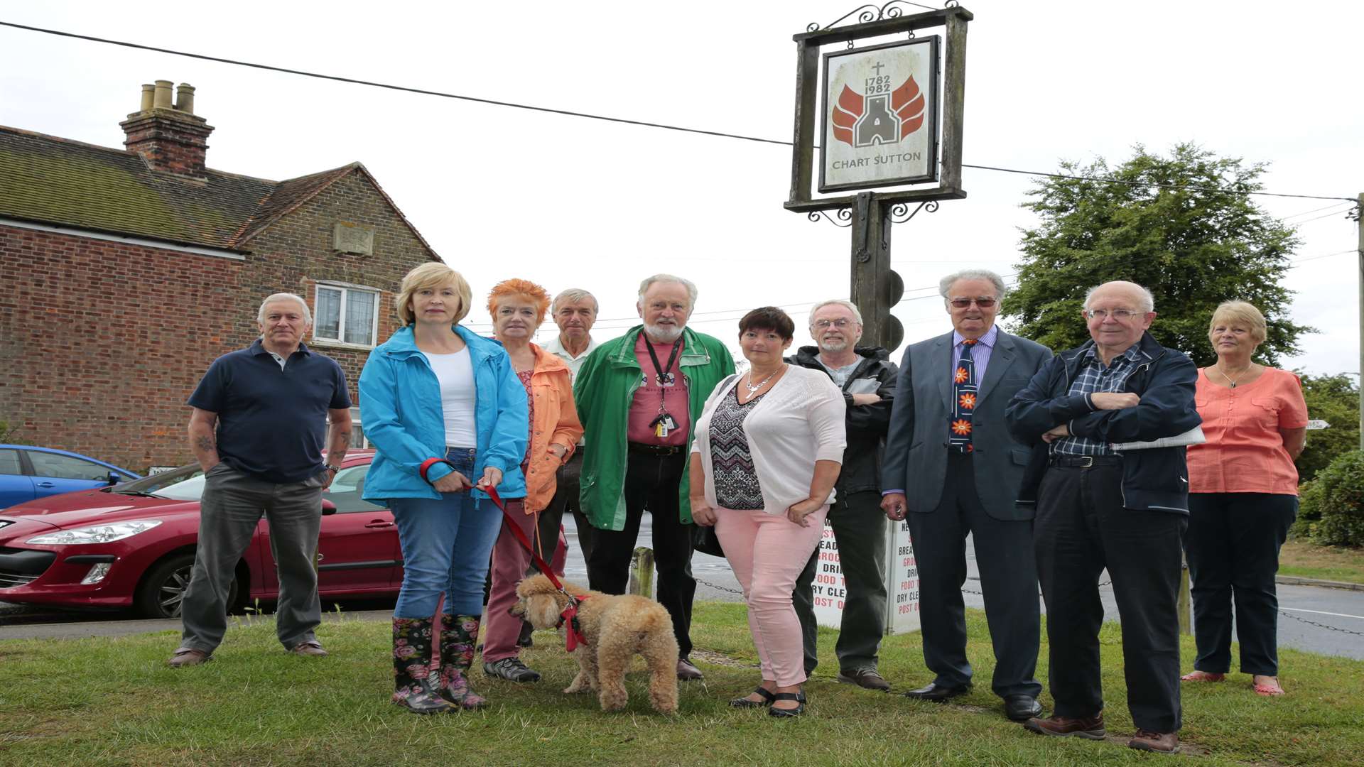 Chart Sutton residents are against the development at Langley, claiming it will lead to the village becoming part of Maidstone