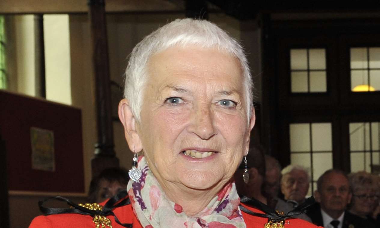 Town Mayor and disrict Cllr Pam Brivio