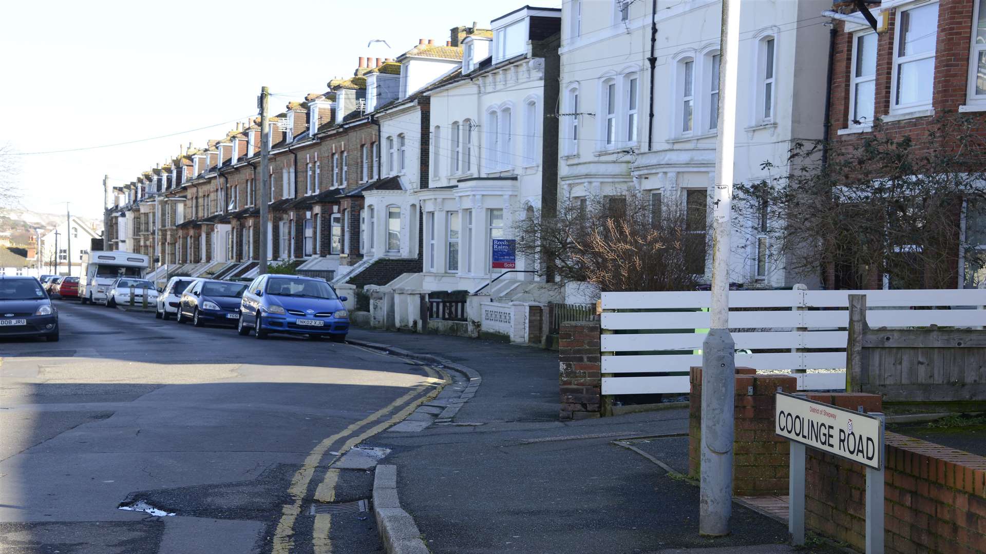 Coolinge Road - scene of the Folkestone stabbing