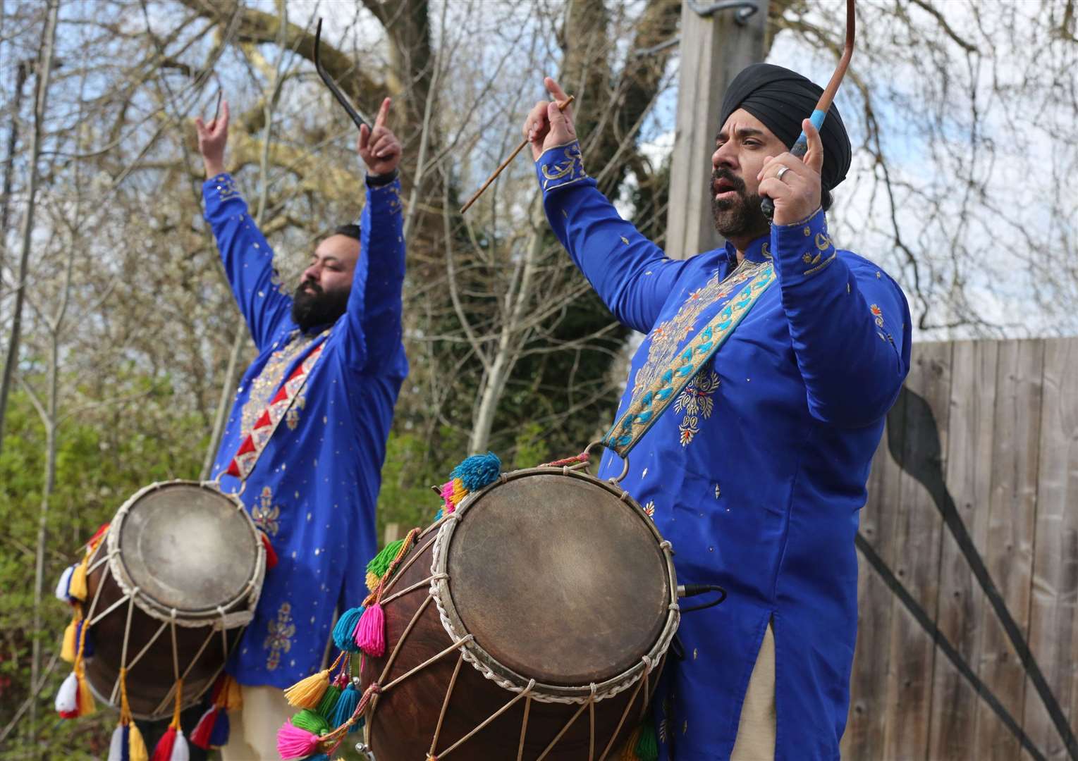 The event featured colour, music dance and food. Picture: Andy Barnes