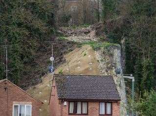 A large portion of cliffslide in Greenhithe has been saved following a £2 million stabilisation project