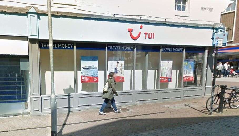 TUI took over the Ashford unit after Thomson but closed in 2019 when it moved to County Square. Picture: Google