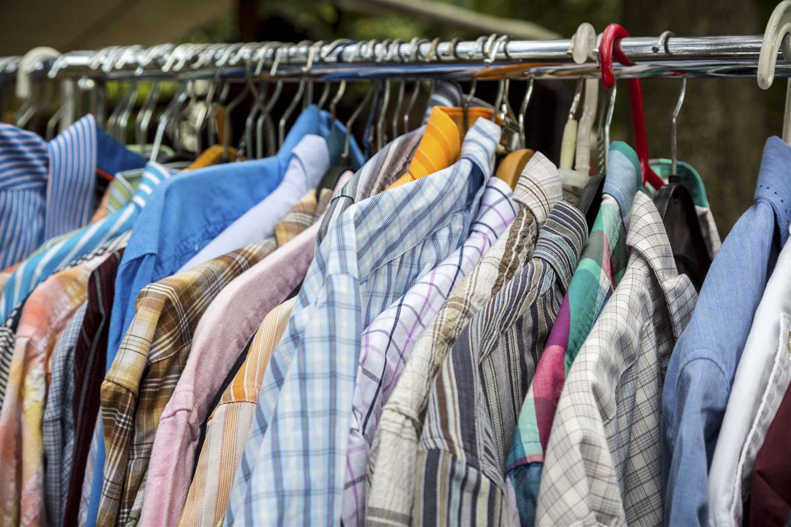 Check all the rails regardless of whether clothes are in the men's or women's department. Picture: iStock.