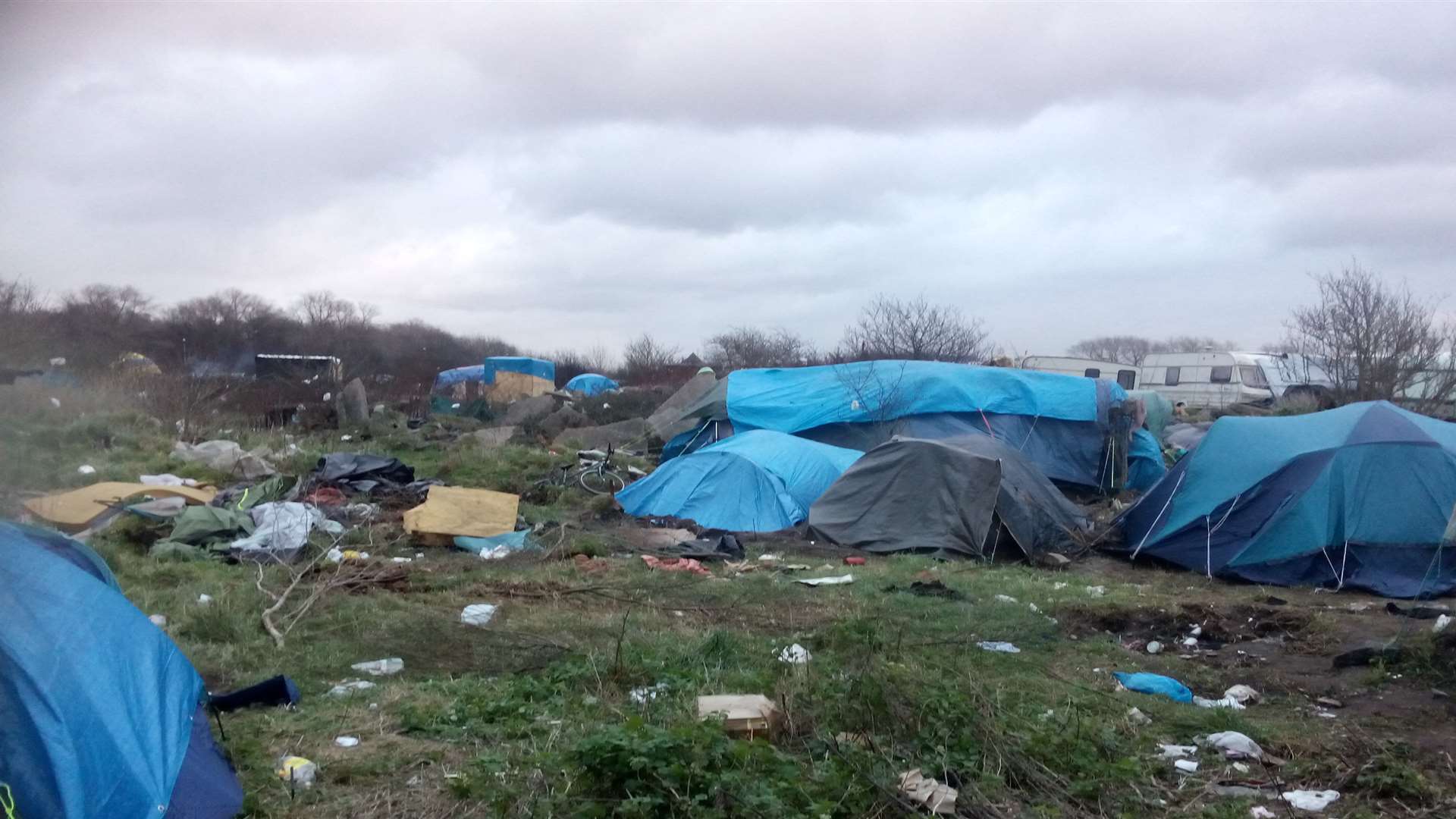 The jungle migrant camp in Calais described by Maidstone and Tunbridge ...