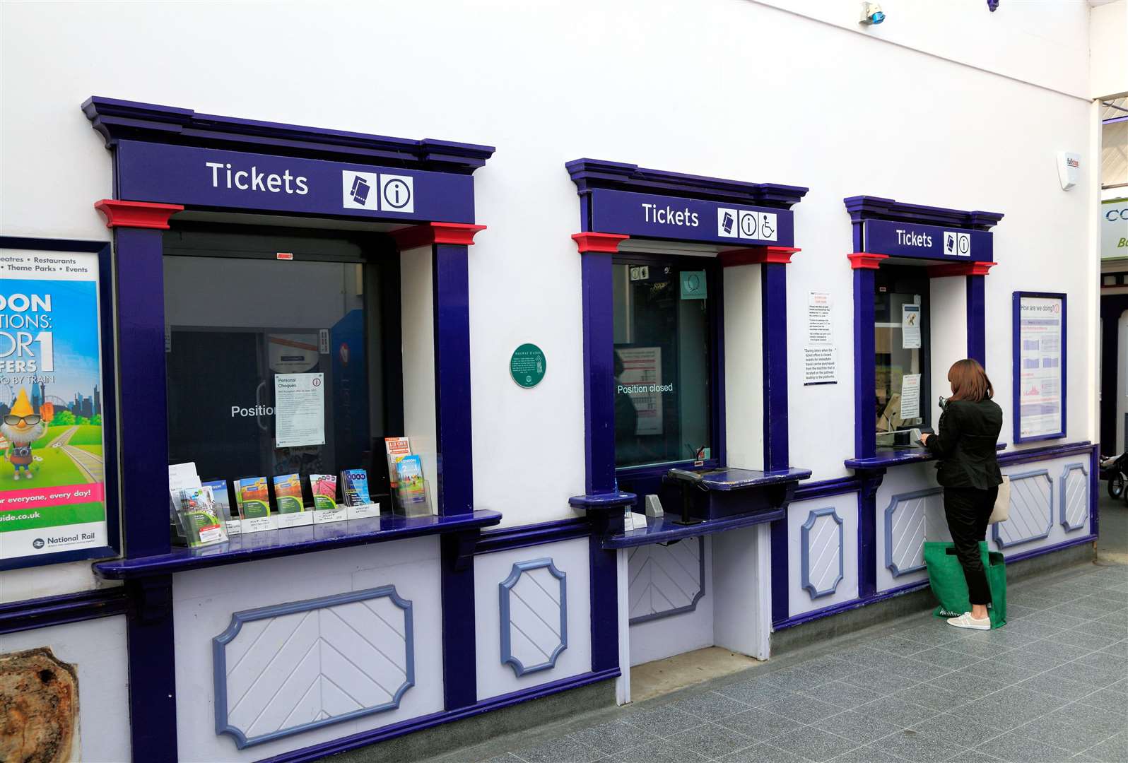 The Rail Delivery Group is poised to unveil proposals to shut ticket offices at hundreds of stations Photo: Alamy/PA