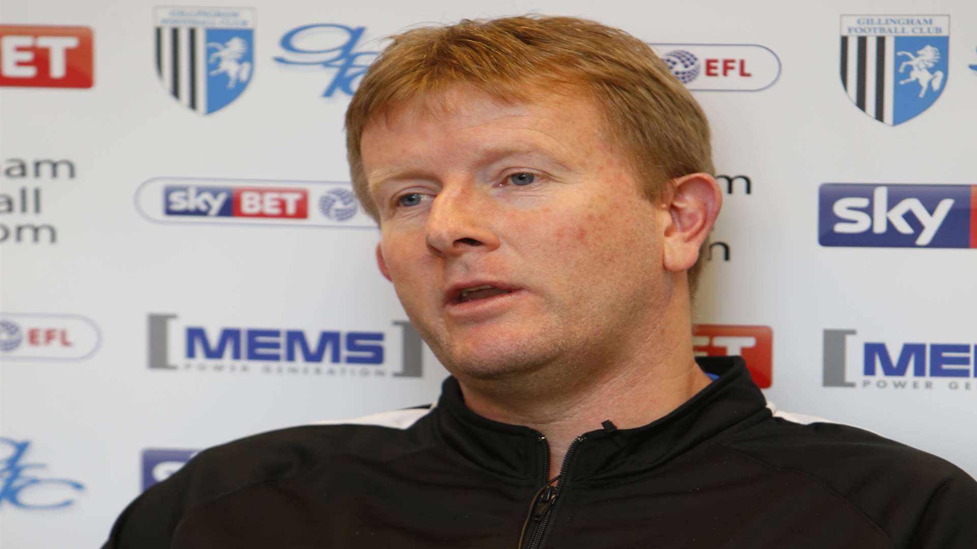 Gillingham head coach Ady Pennock Picture: Andy Jones