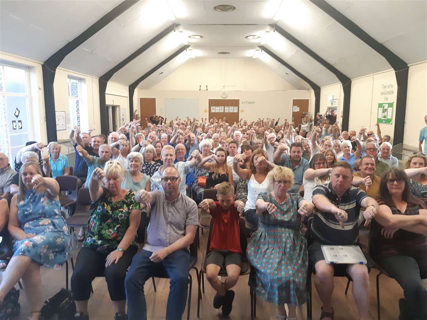 Twydall residents are not impressed about the Pump Lane, Rainham