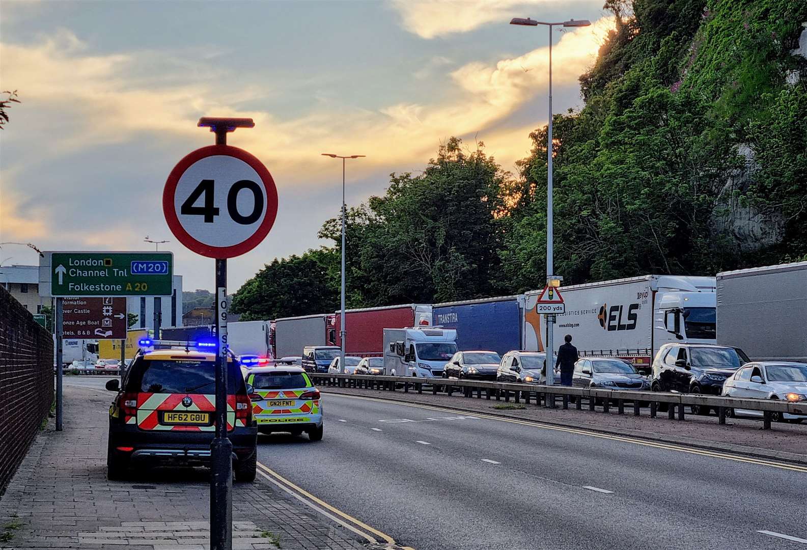 People in Dover are no strangers to disruption on the town’s road network. Photo: Paul McMullan