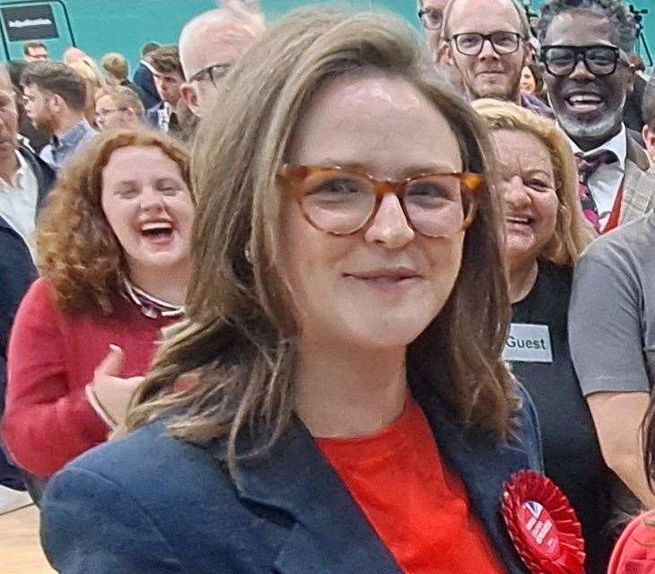 Lauren Edwards is the new Labour MP for Rochester & Strood