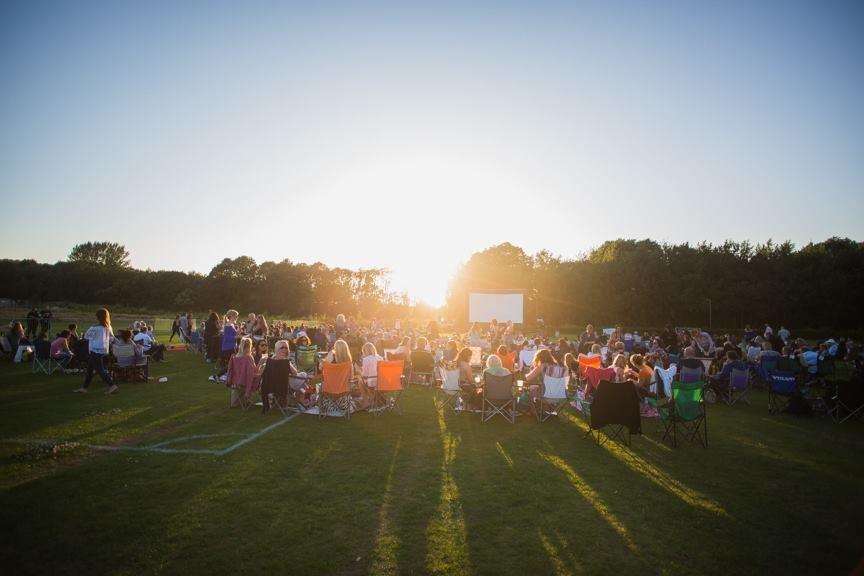 A number of open air cinema events have previously been held at the sports park, King's Hill