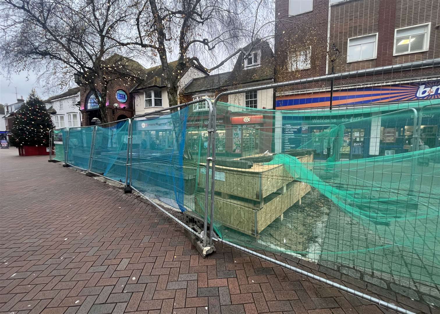 The new play area in Ashford High Street is set to cost £150,000