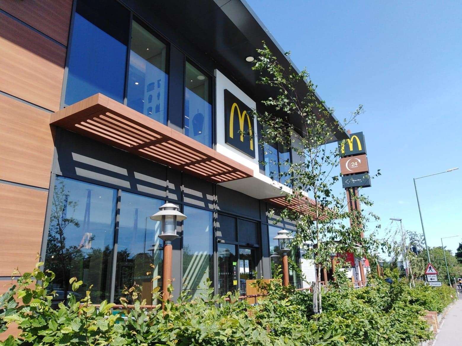Mcdonald's in Aylesford is opening tomorrow morning