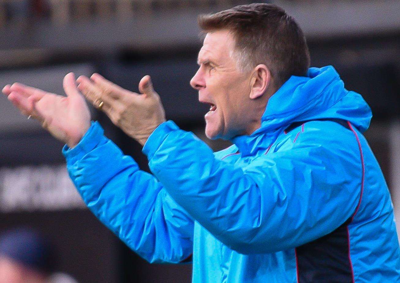 Dover manager Andy Hessenthaler Picture: Alan Langley