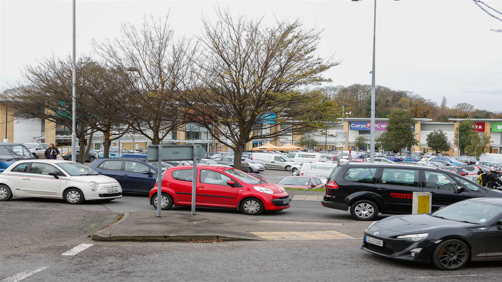 The junction of the Quarry Wood Industrial Park and London Road is regularly gridlocked