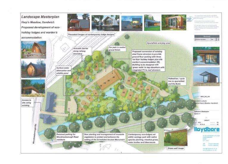 This is how the disused land could look