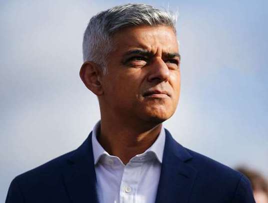 London Mayor Sadik Khan. Photo: Victoria Jones/PA