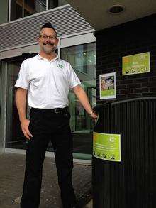 Kent’s first talking bin is put in K College