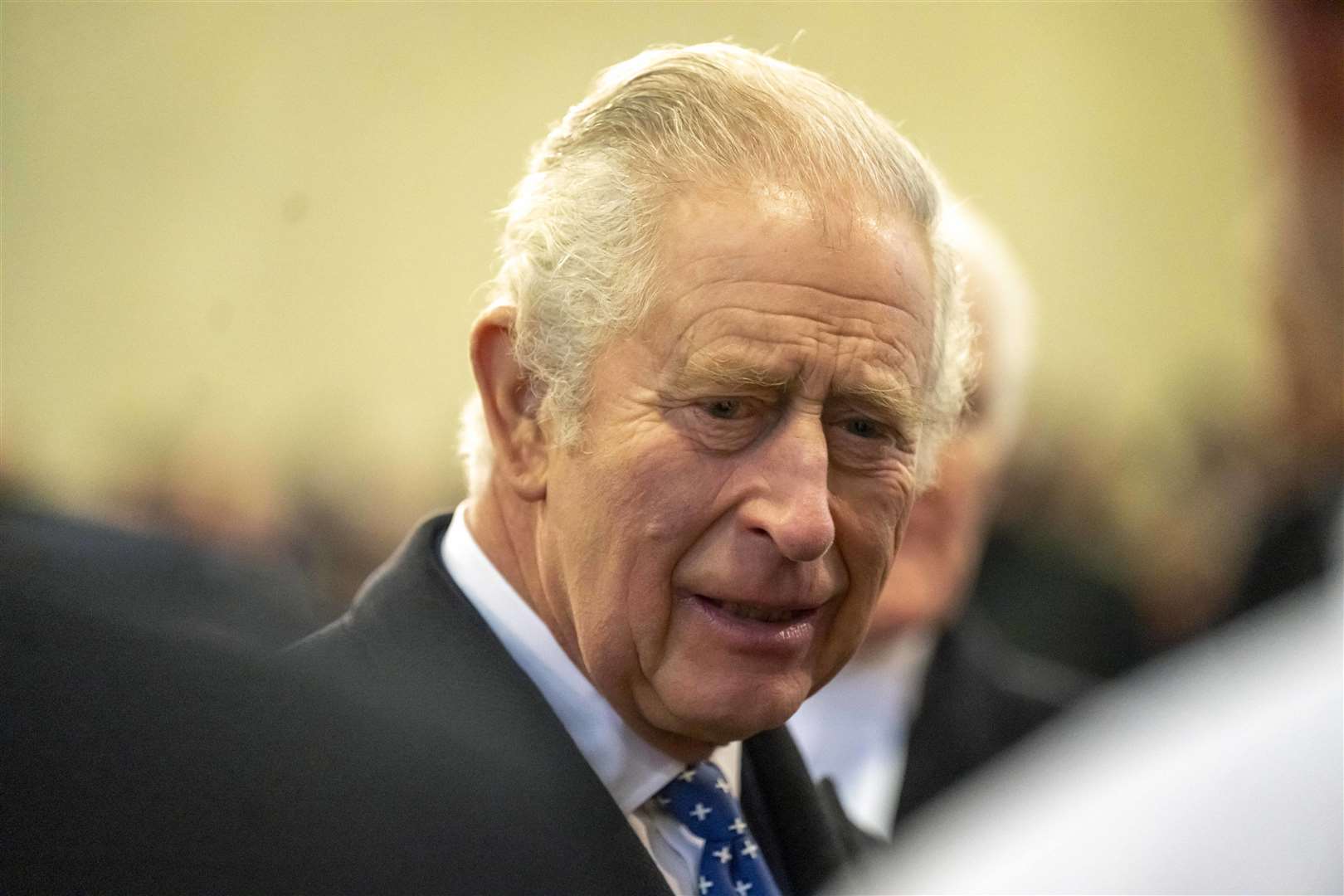 The King returned to Westminster Hall to commemorate the late Queen’s lying in state. Paul Grover/Daily Telegraph