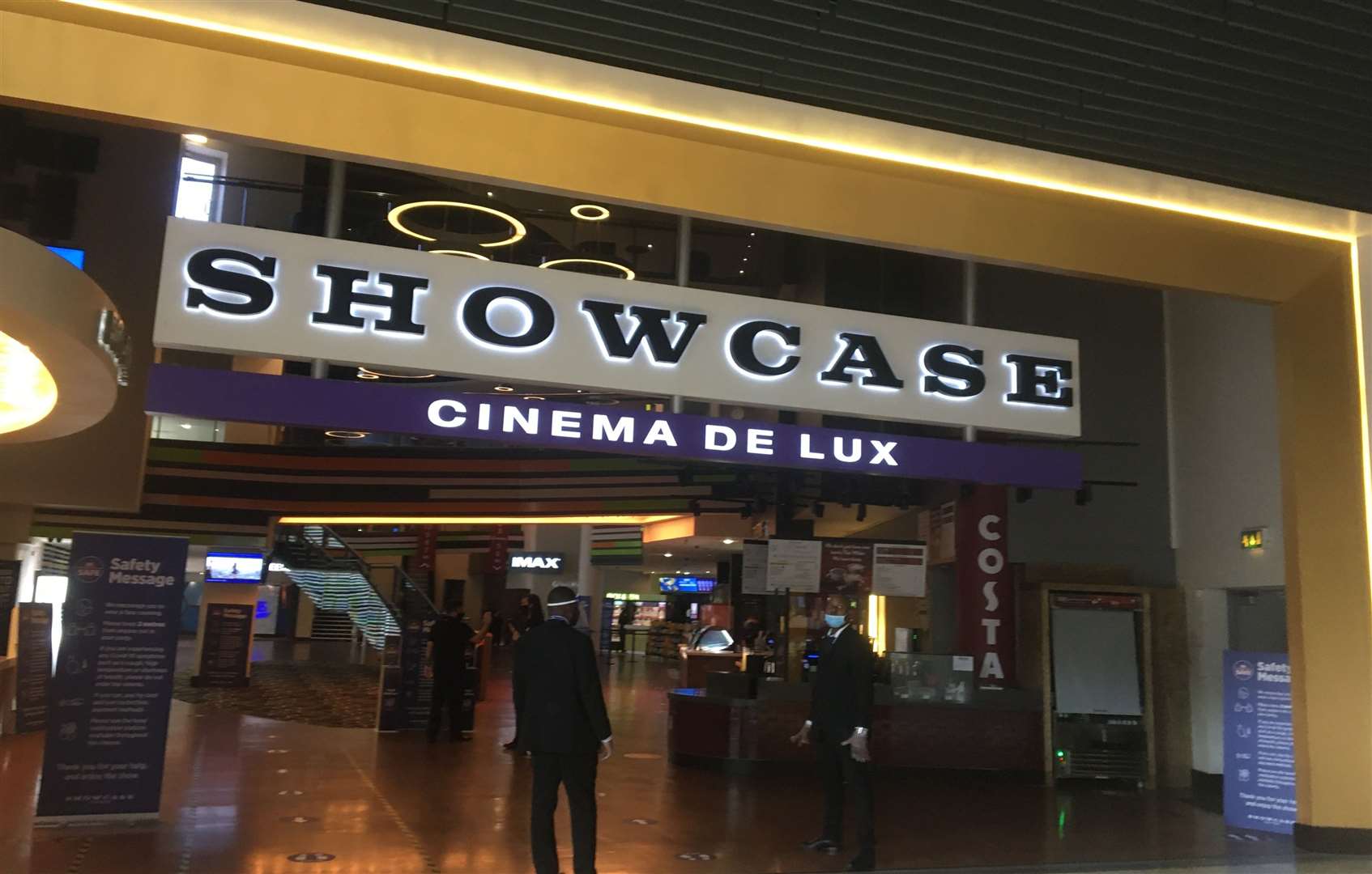 What it was like to go to Bluewater's Cinema de Lux on reopening day