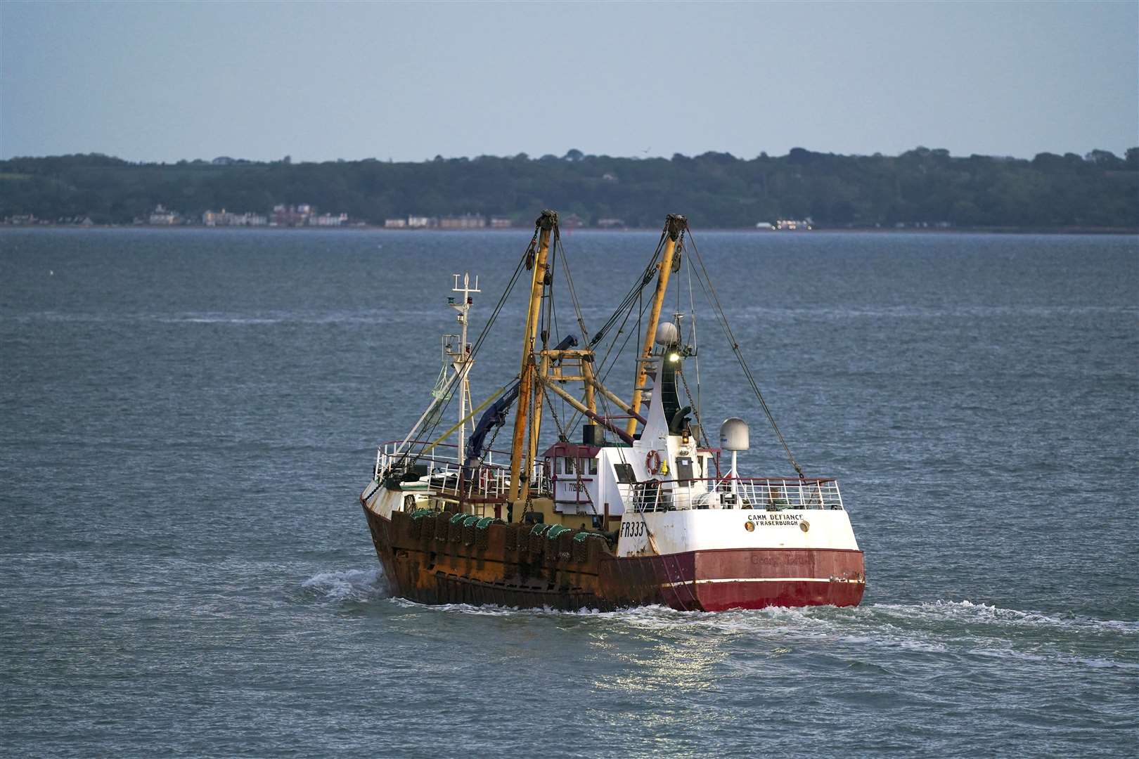 Tracking data suggests fishing vessels dragged nets along the seabed of Marine Protected Areas for 7,000 hours in 2022 (Steve Parsons/PA)