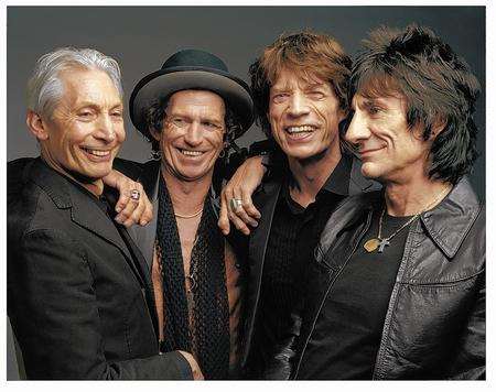 The Rolling Stones. Picture: Rebecca Gibbs