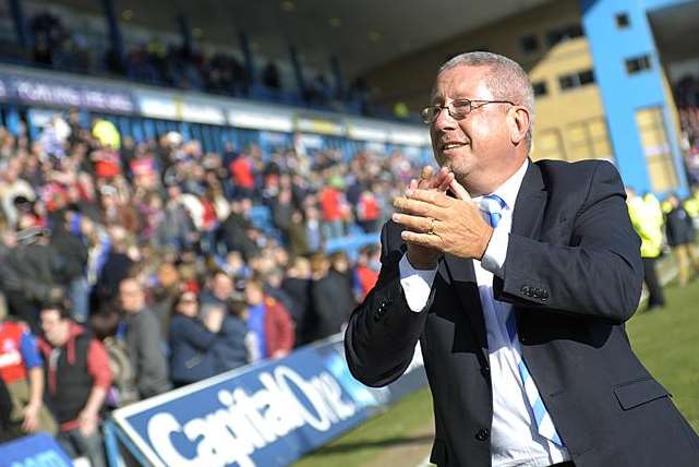 Gillingham chairman Paul Scally Picture: Barry Goodwin