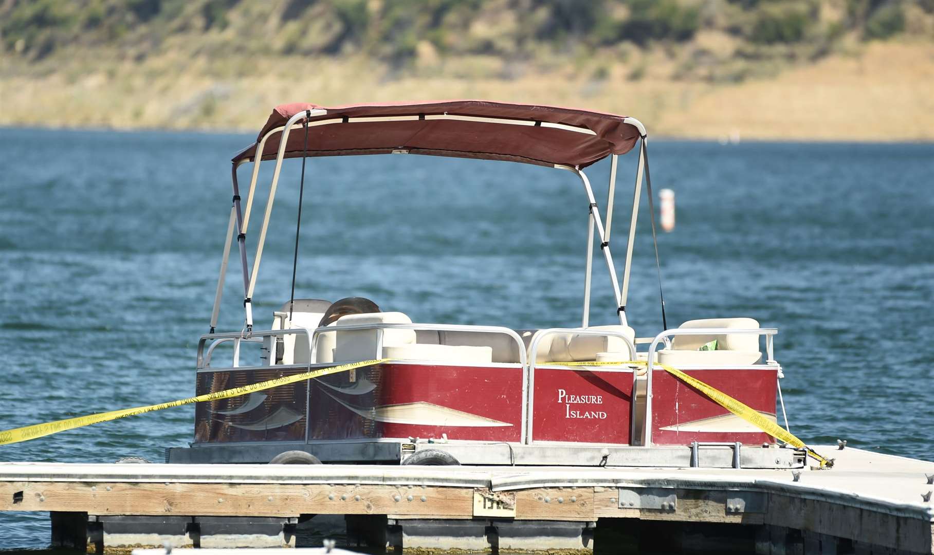 The boat that was rented by Naya Rivera (Chris Pizzello/AP)