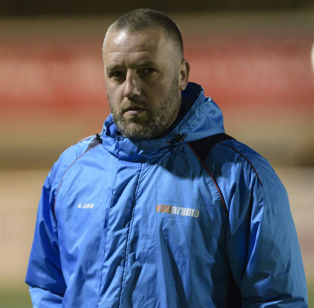 Maidstone United manager Jay Saunders Picture: Andy Payton