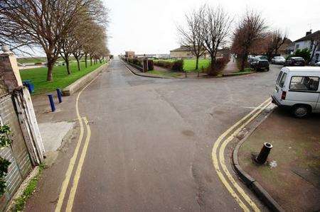 The junction of Beach Street and Clarence Row