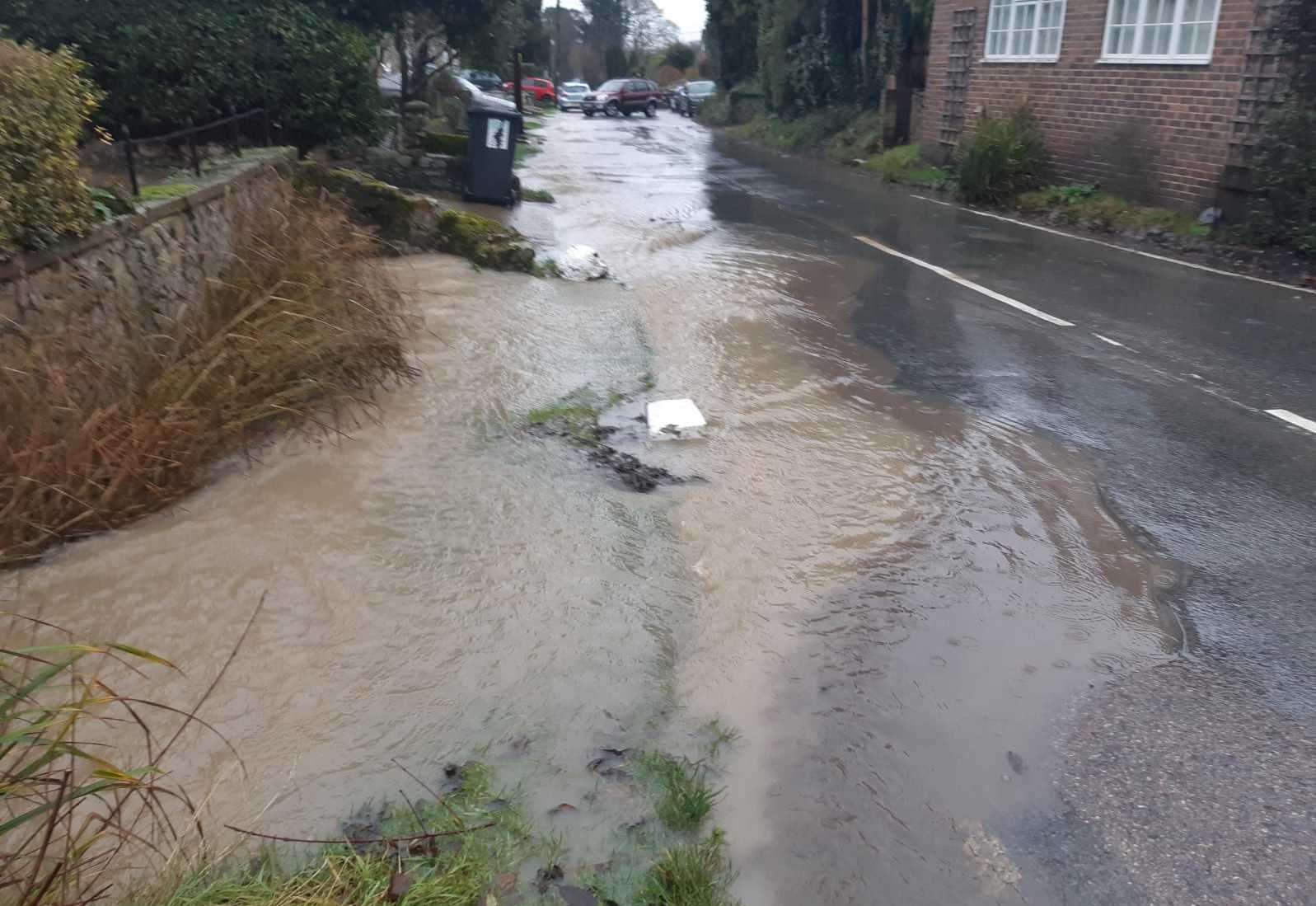 Roads closed in Maidstone, Malling, Weald and Sevenoaks after heavy ...