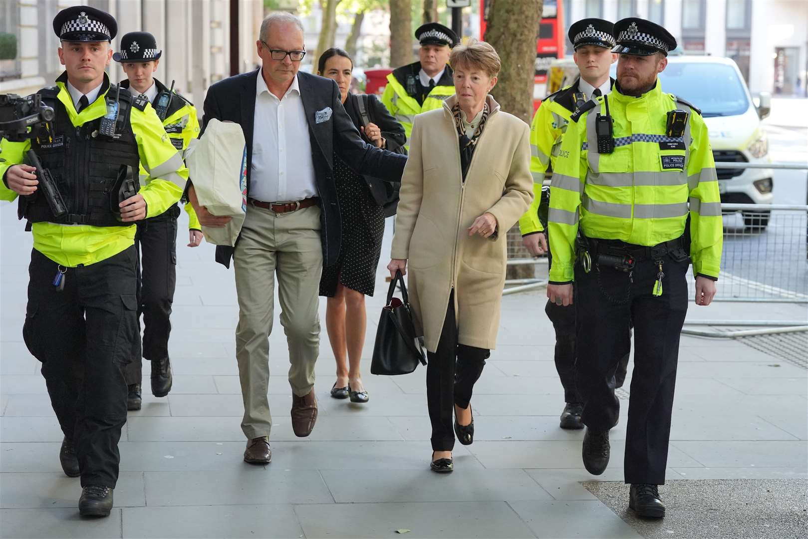 Ms Vennells became emotional when she told the inquiry she loved the Post Office (Jonathan Brady/PA)