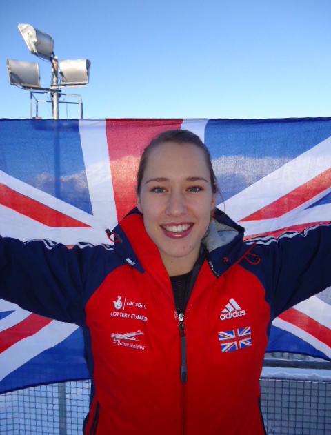 Former Maidstone schoolgirl Lizzy Yarnold