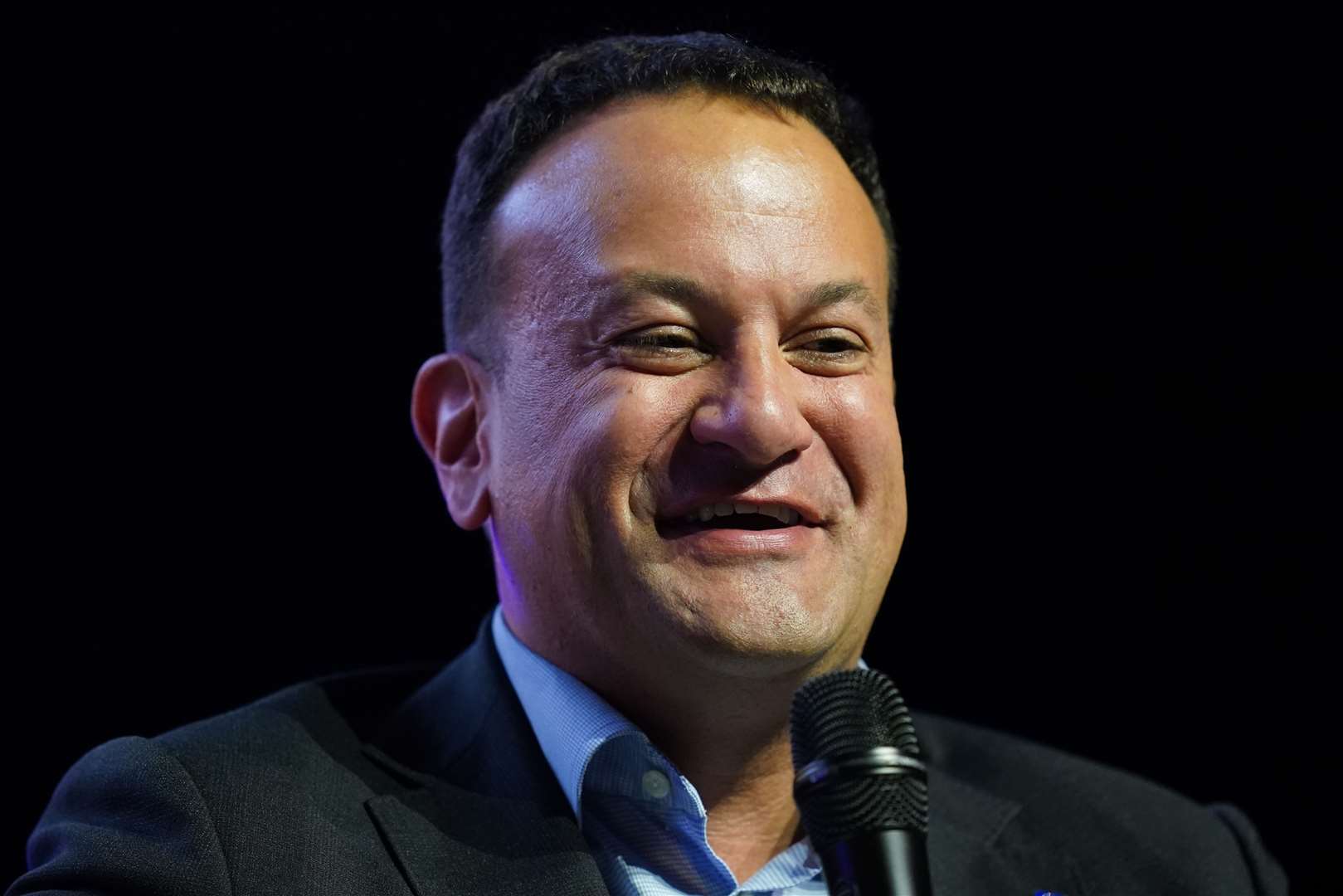 Former taoiseach Leo Varadkar said the Dail could sit at Stormont for parts of the year in a new Ireland (PA).