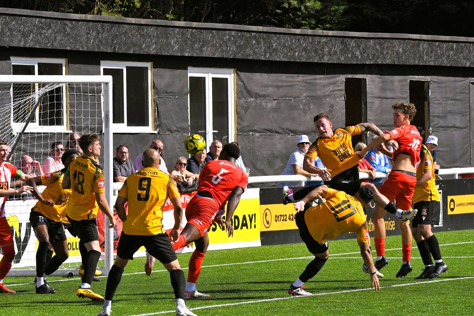 Ten-man Sheppey opened the season with a 2-1 comeback win against Three Bridges. Picture: Marc Richards