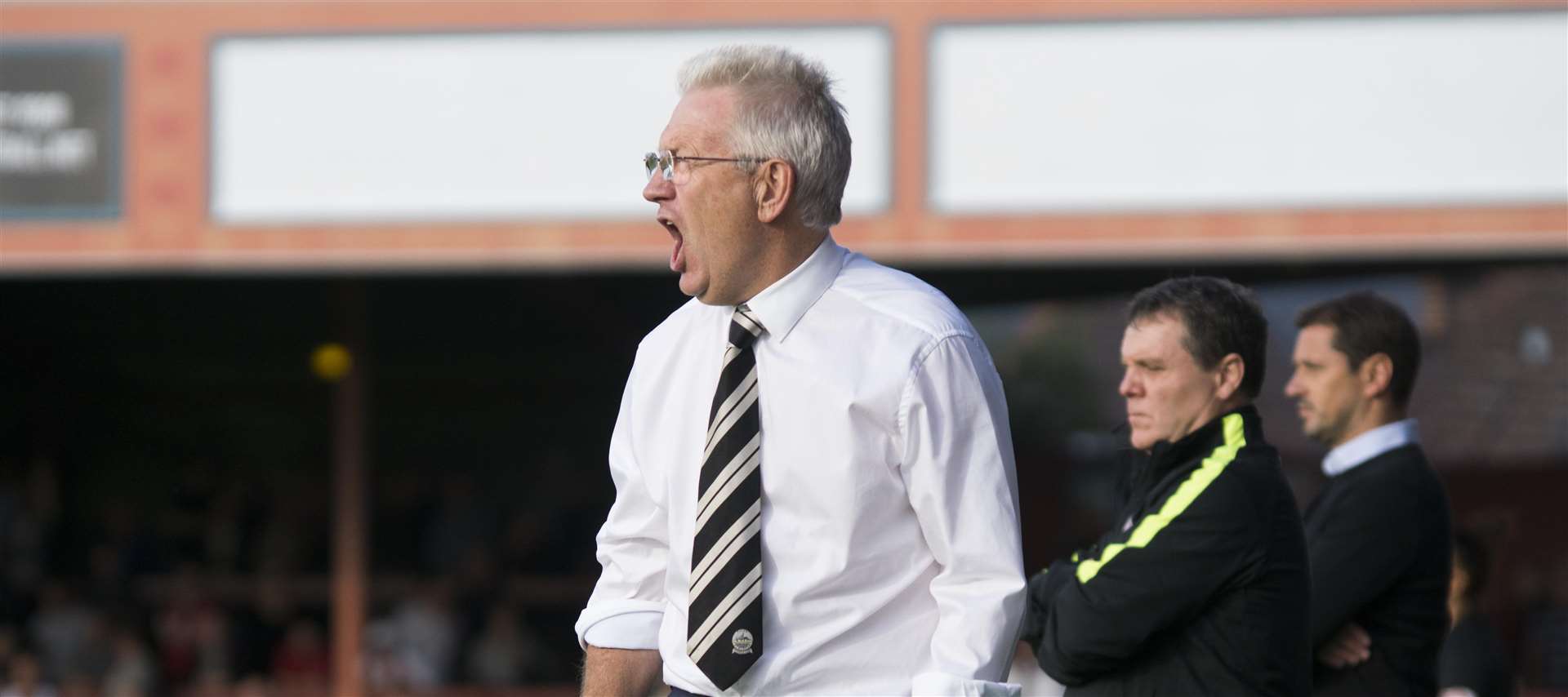 Dover manager Chris Kinnear Picture: Ian Parker