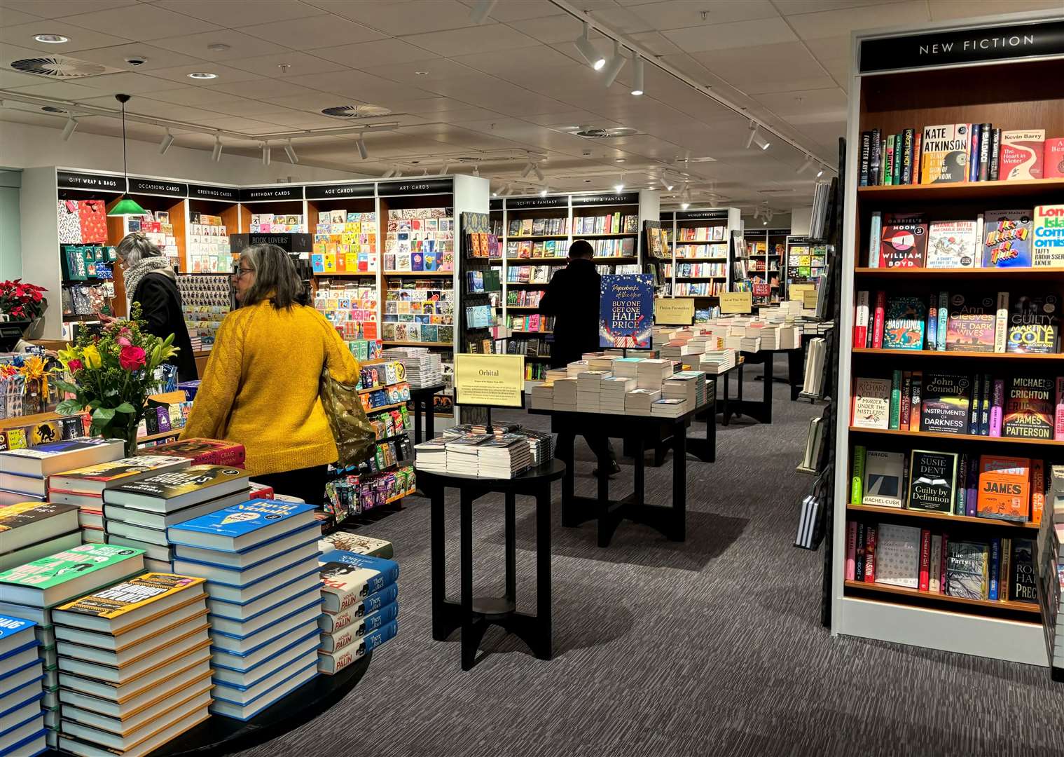 Waterstones has now returned to County Square having left the site in June. Picture: KMG