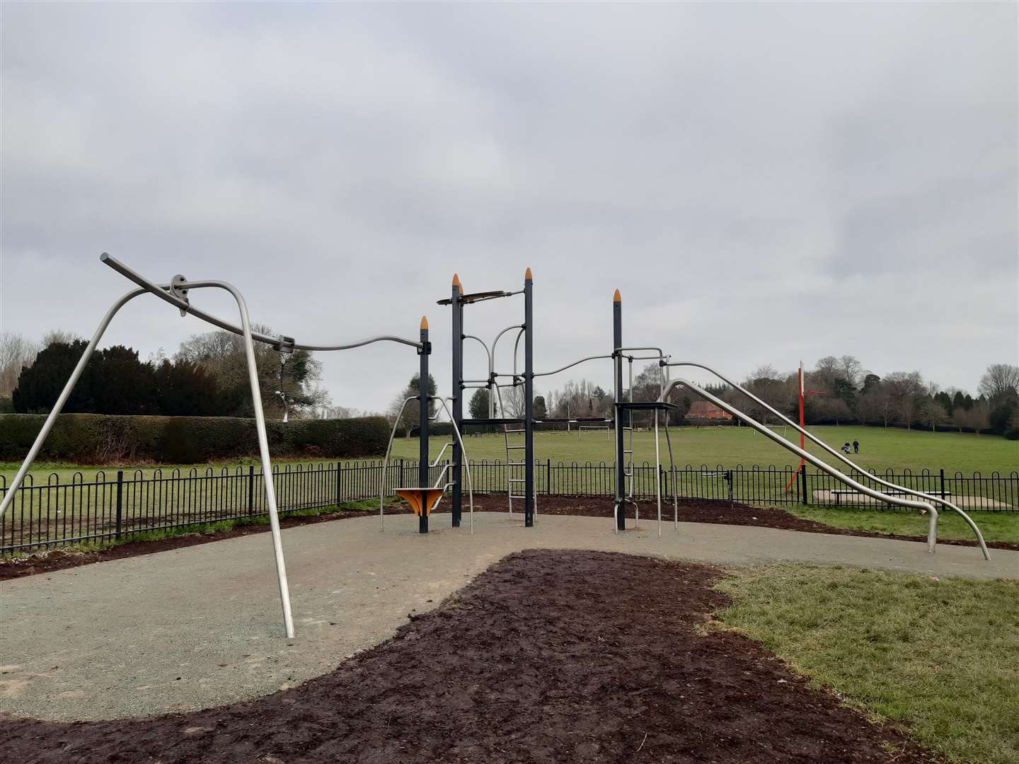 The new equipment at Ball Field, Cranbrook