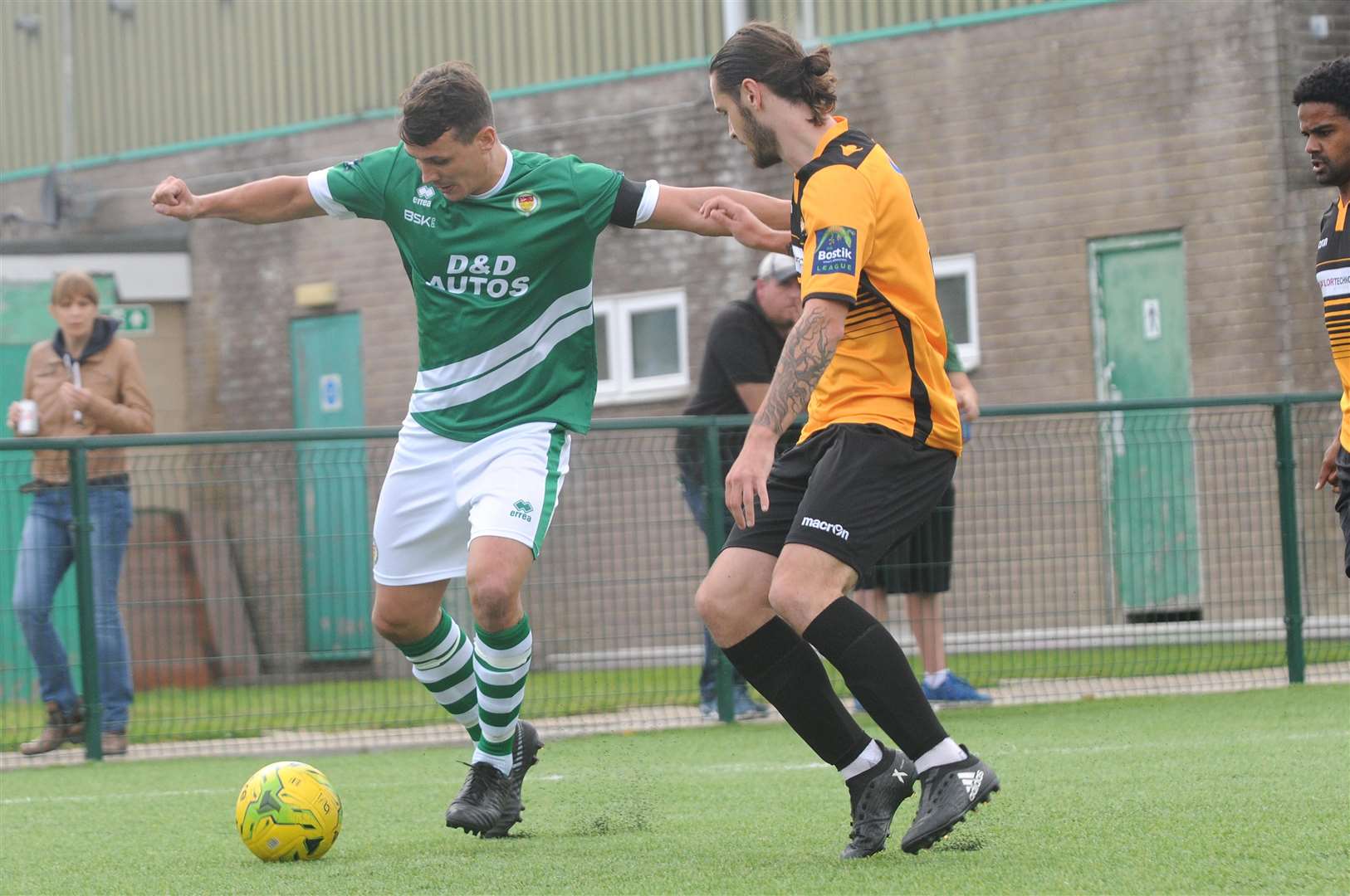 Action from Ashford's 3-1 defeat at home to Cray Wanderers Picture: Wayne McCabe