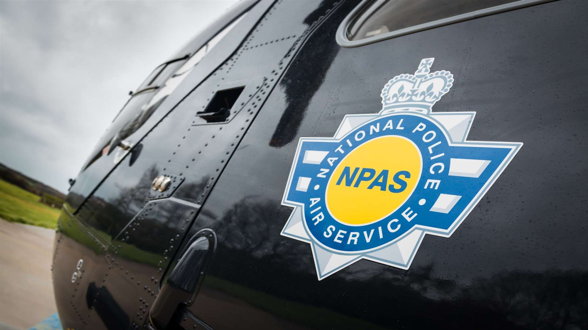 Police helicopters are operated by the National Police Air Service