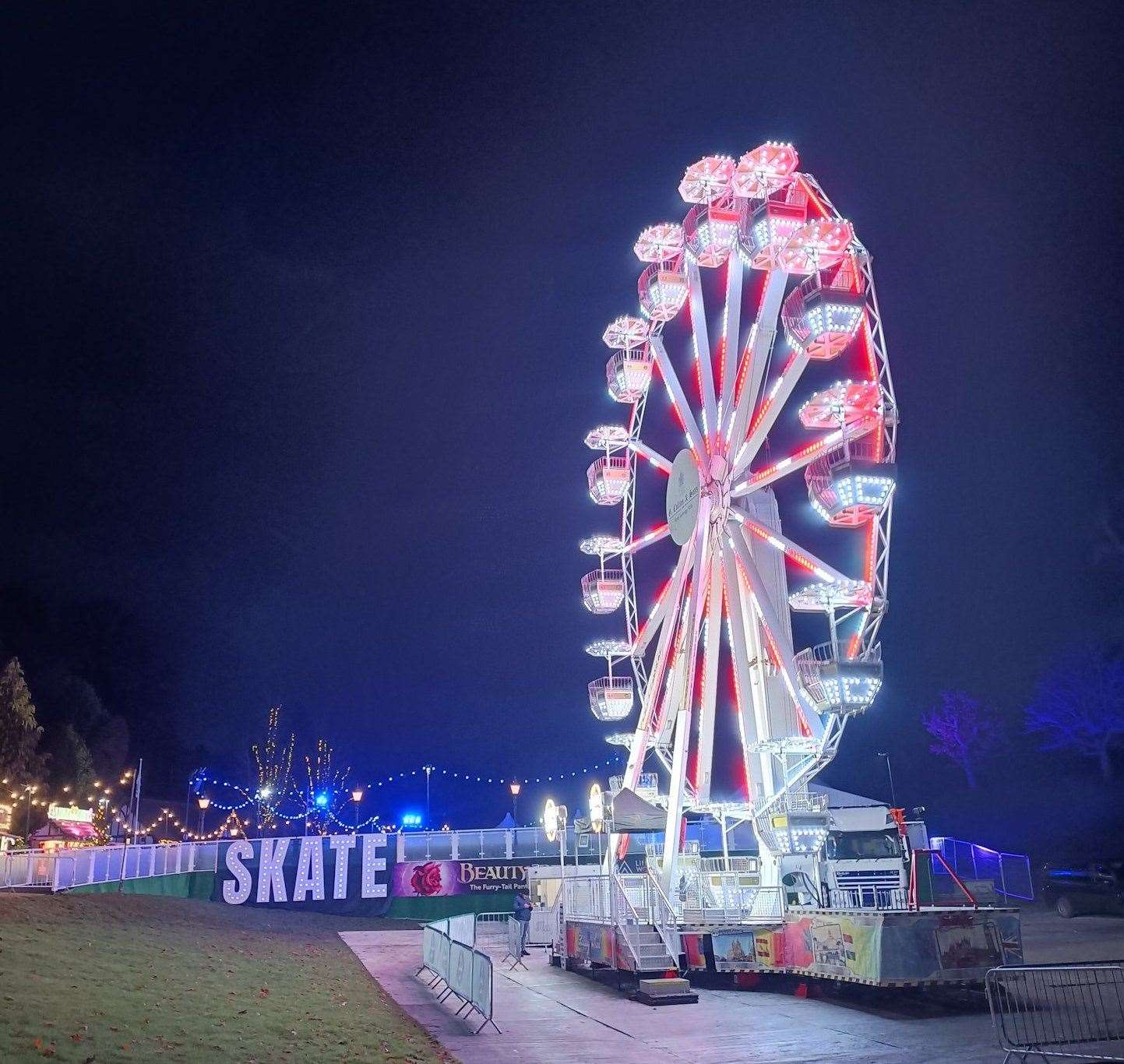 The Ferris wheel at Calverley Grounds. Picture: Nicholas Pope