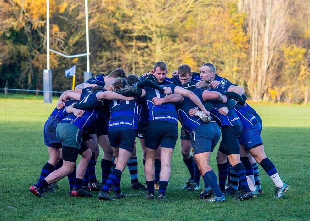 Old Gravesendians have still managed to maintain a consistent number of people at their training sessions (taken pre-Covid). Picture: Joe Fathers